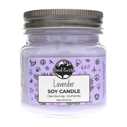 Mason Jar Soy Candle, GOE